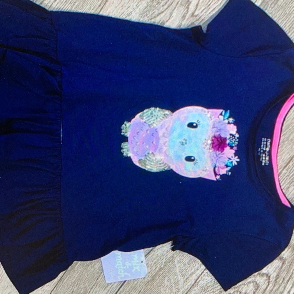 Excellent condition kids floral design blouse